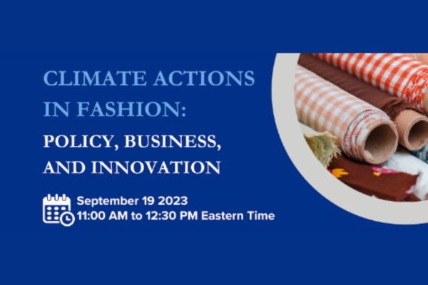 Climate Actions in Fashion: Policy, Business, and Innovation