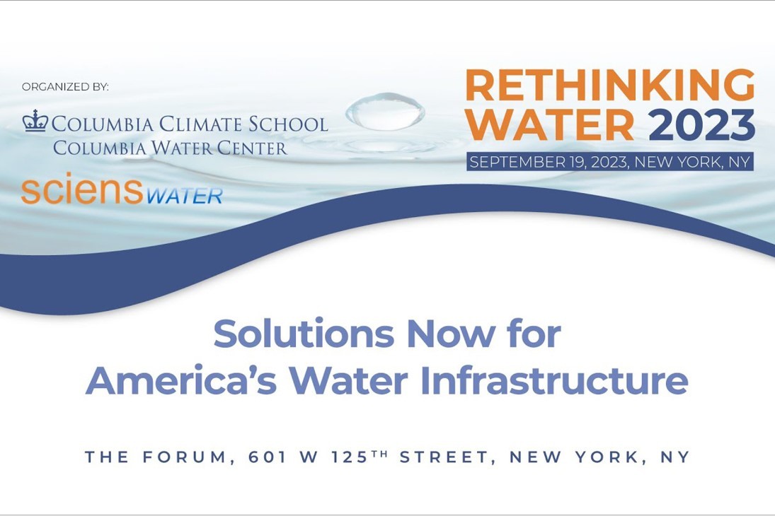 Rethinking Water 2023: Solutions Now for America's Water Infrastructure - September 19, 2023 at The Forum