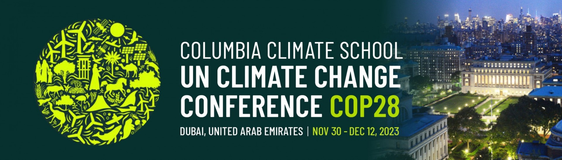 Columbia Climate School UN Climate Change Conference COP28