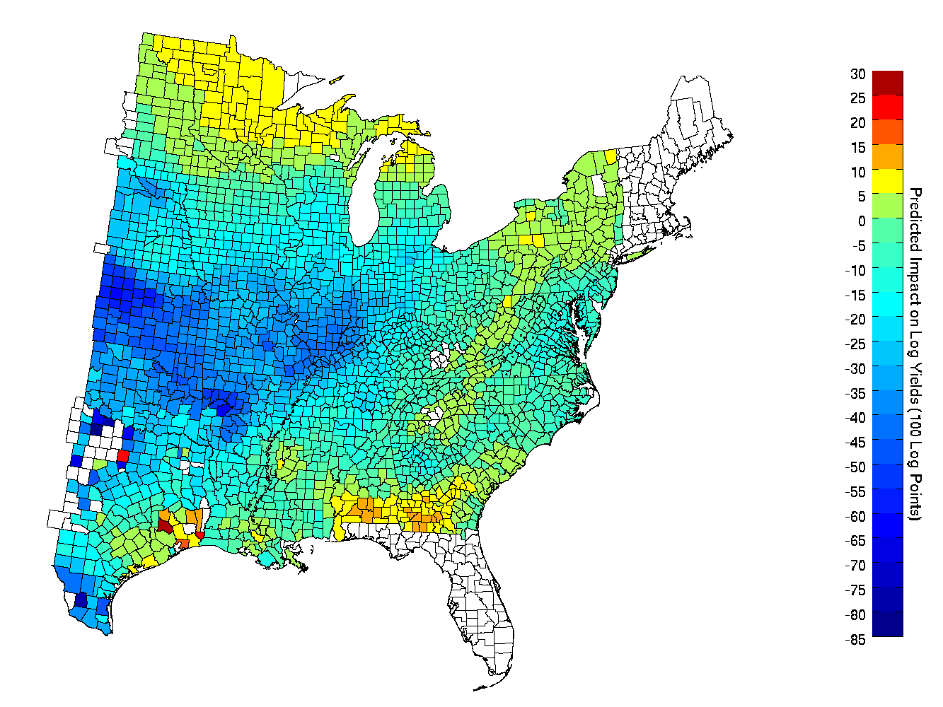 US corn yields 2012