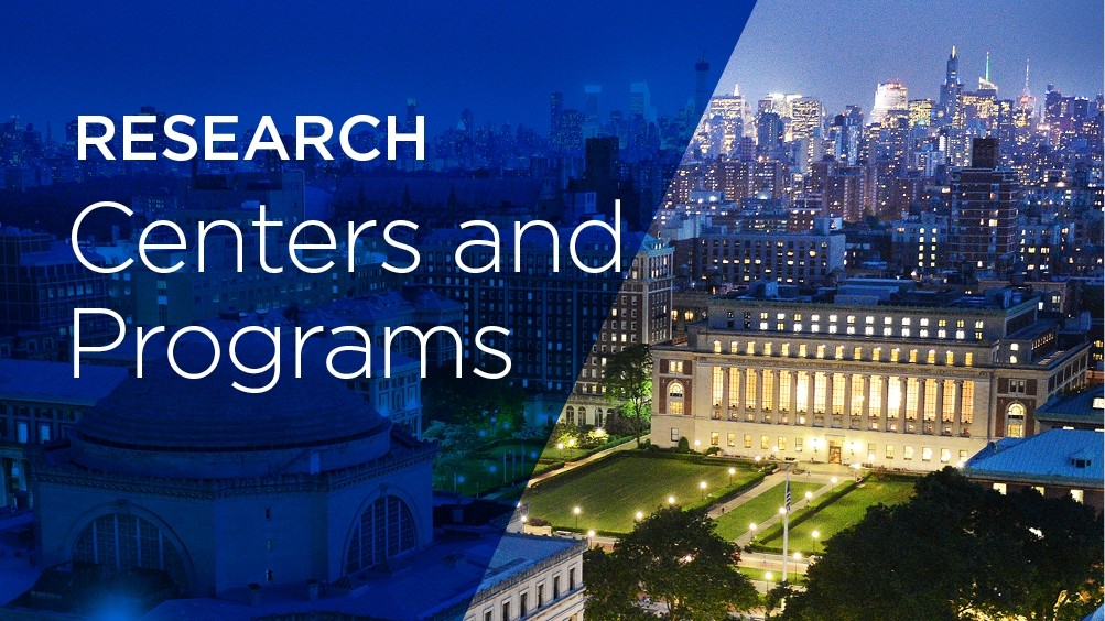 Research Centers and Programs
