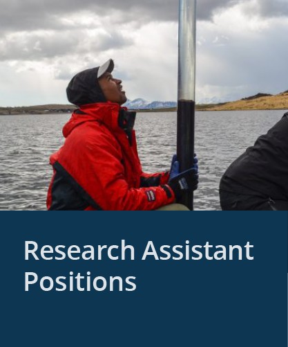 Research Assistant Positions (Photos: Lake core sediment. Credit: Kevin Krajick)