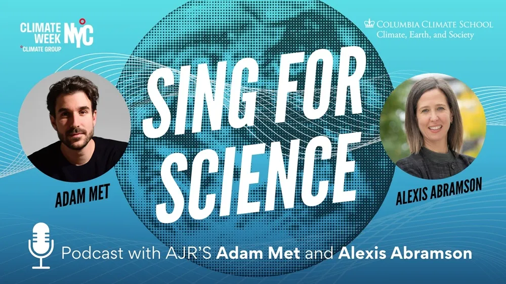 Sing for Science Podcast with AJR’s Adam Met and Alexis Abramson