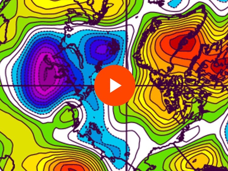 Detail of climate impacts map