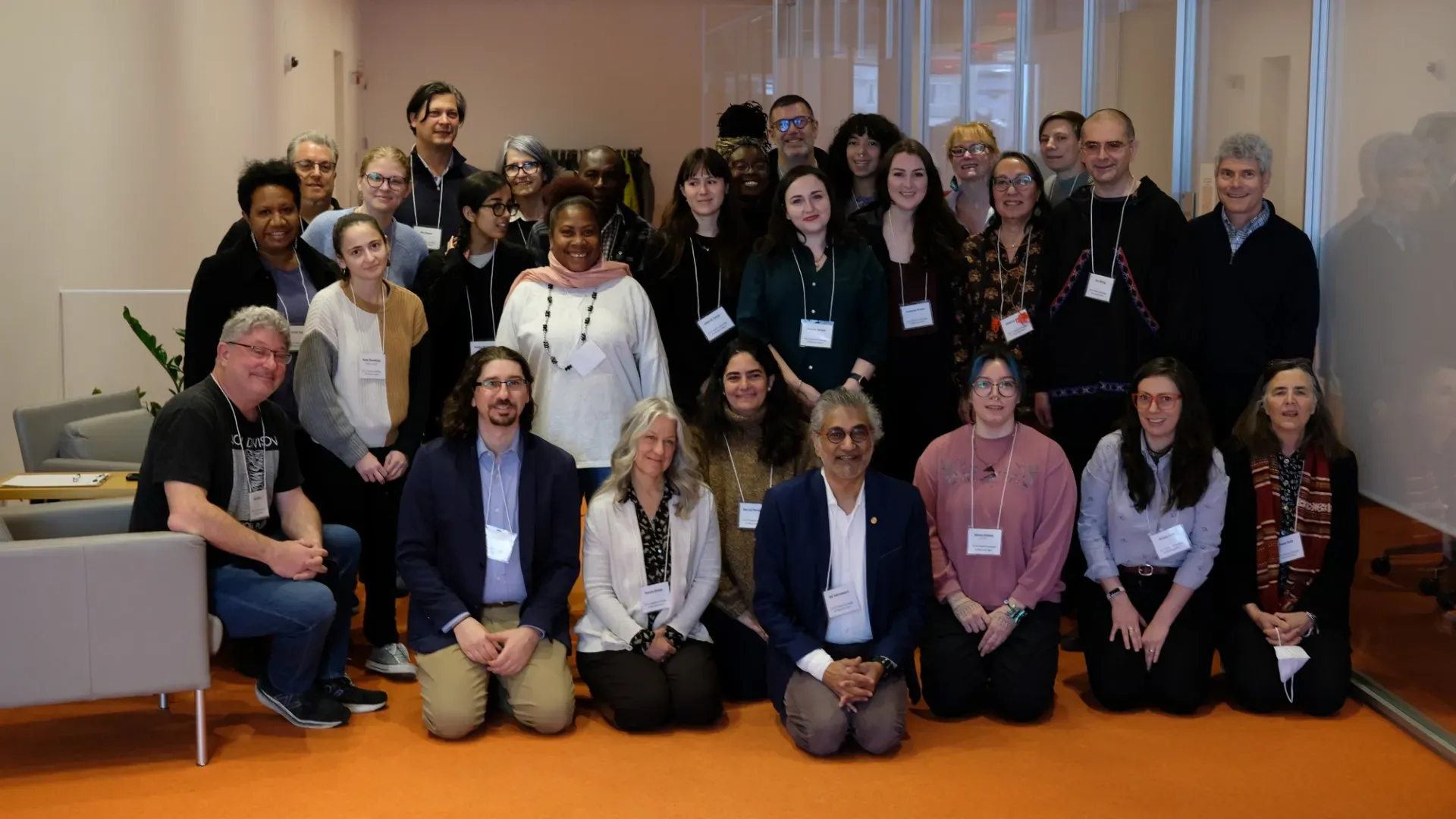 Group of Earth Institute Hub community members