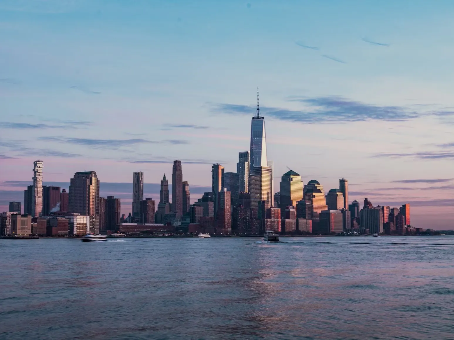 Lower Manhattan skyline