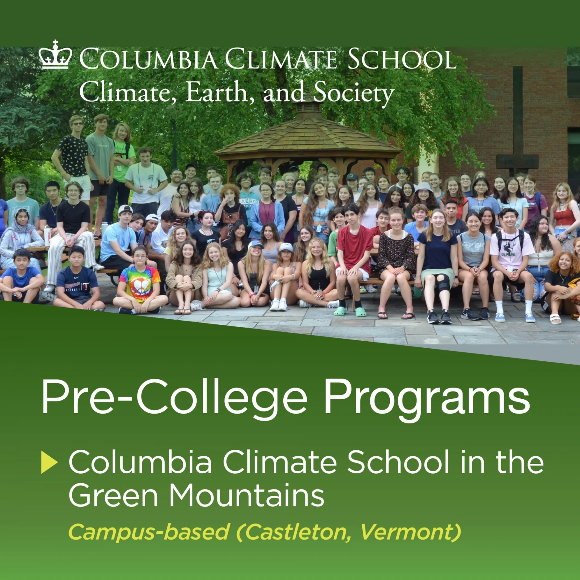 Columbia Climate School in the Green Mountains
