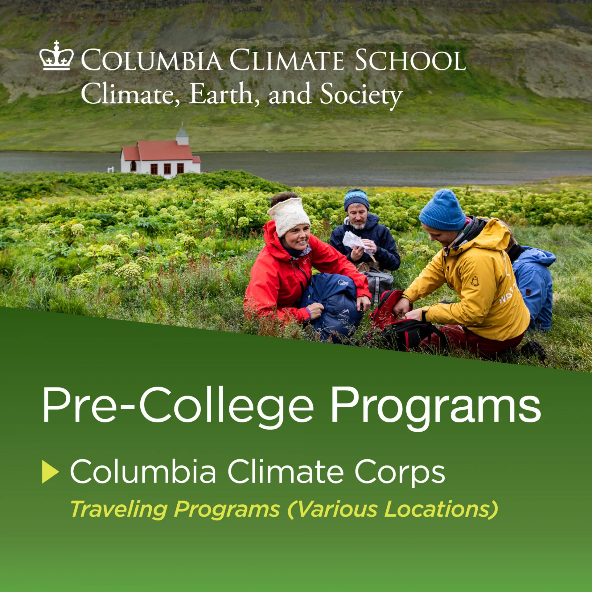 Columbia Climate Corps Traveling Program