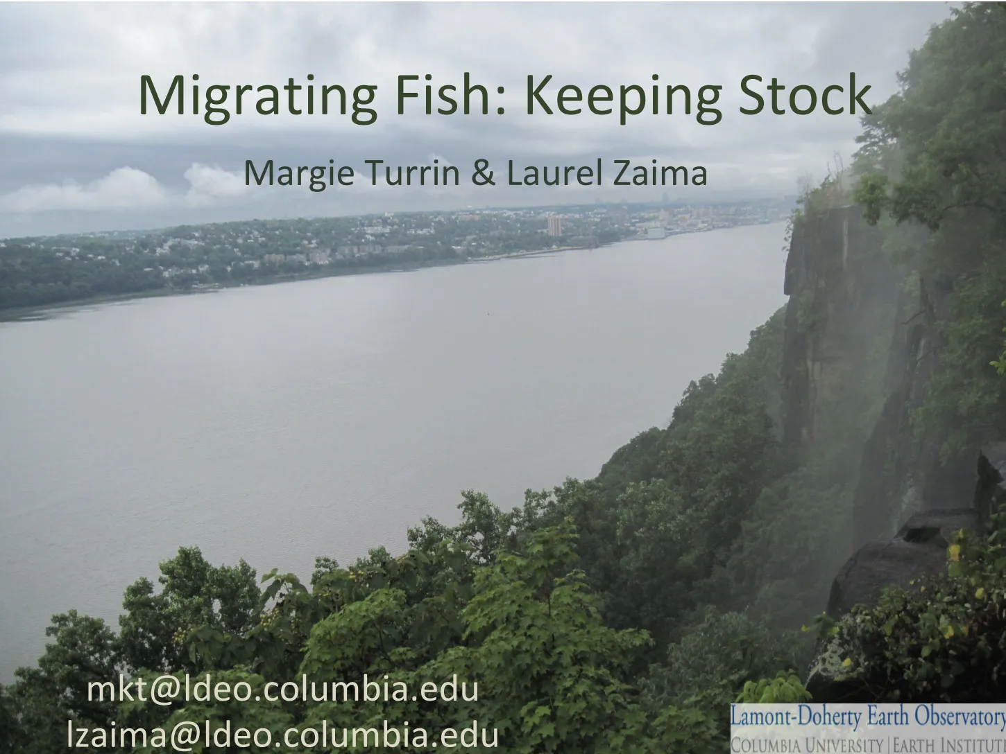 Migrating Fish: Keeping Stock